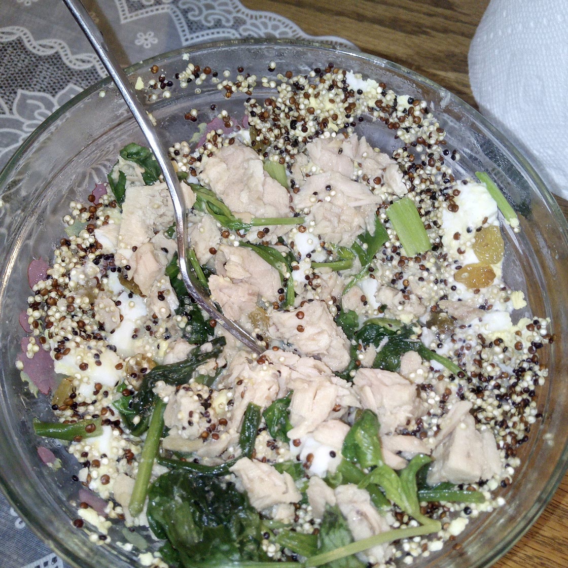 Quinoa tuna salad