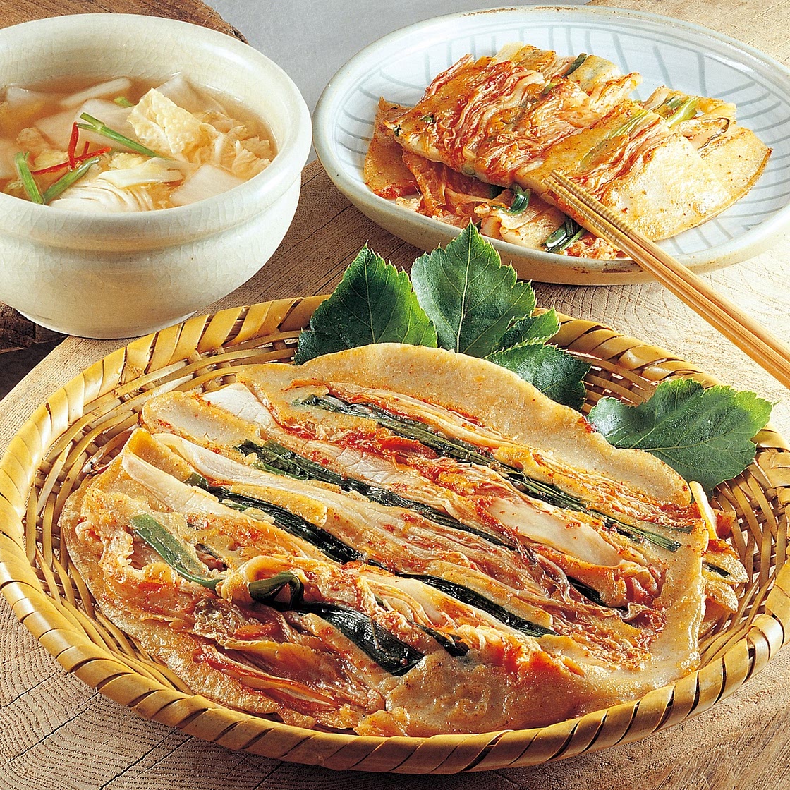 개성식 메밀김치부침개