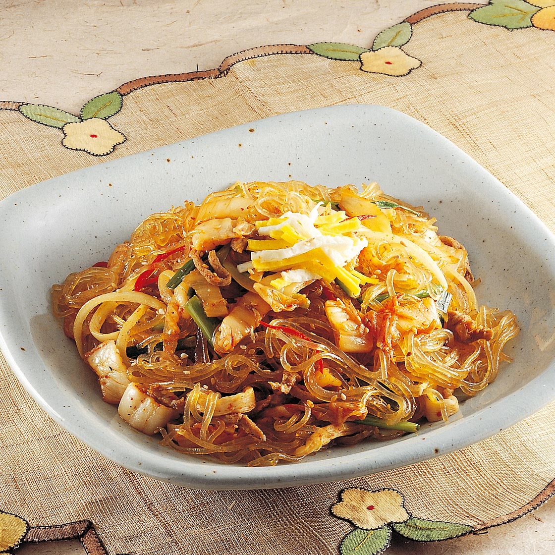 김치잡채