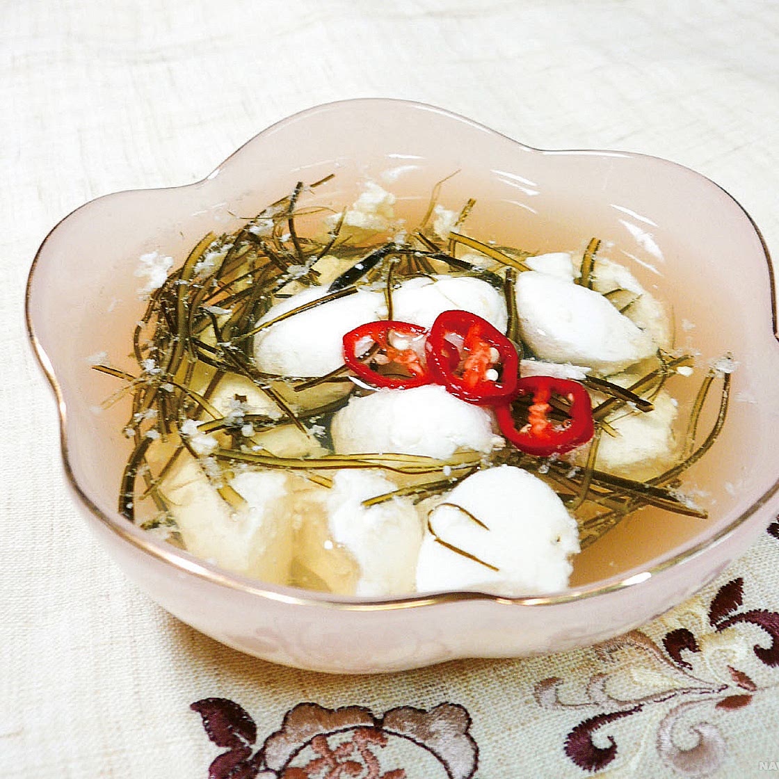 다시마순두부냉국