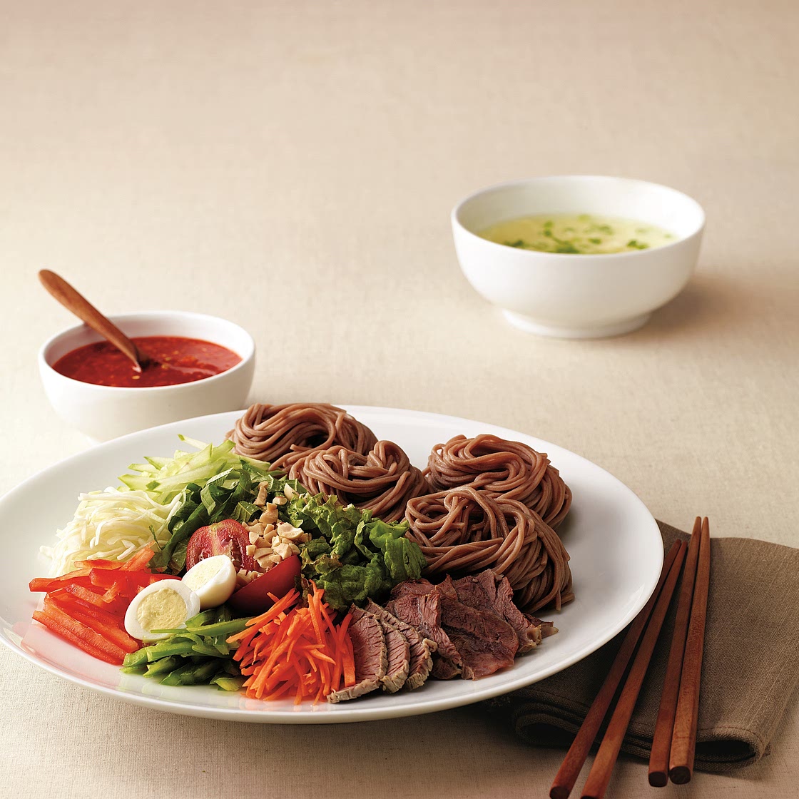 쟁반국수