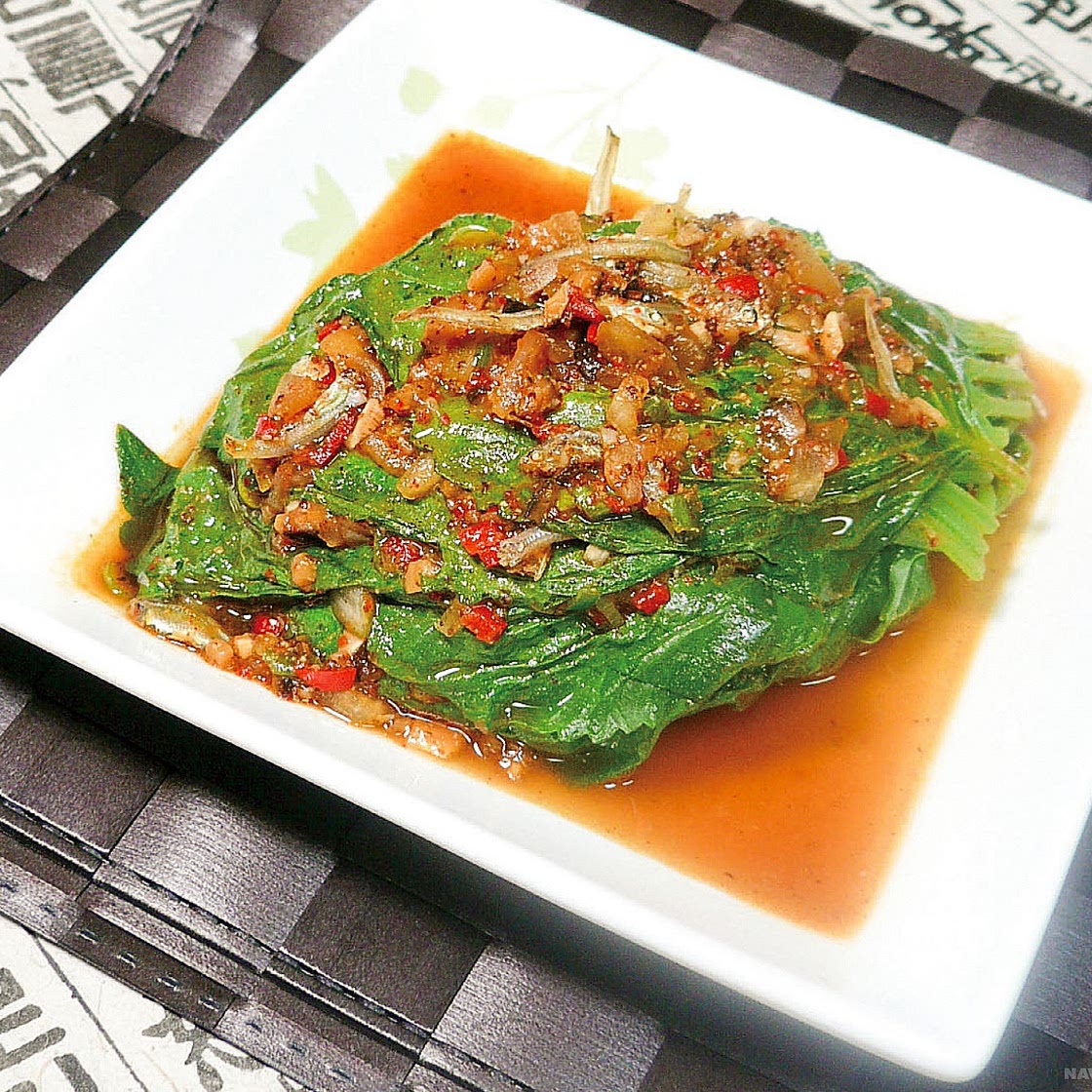 깻잎멸치버섯찜