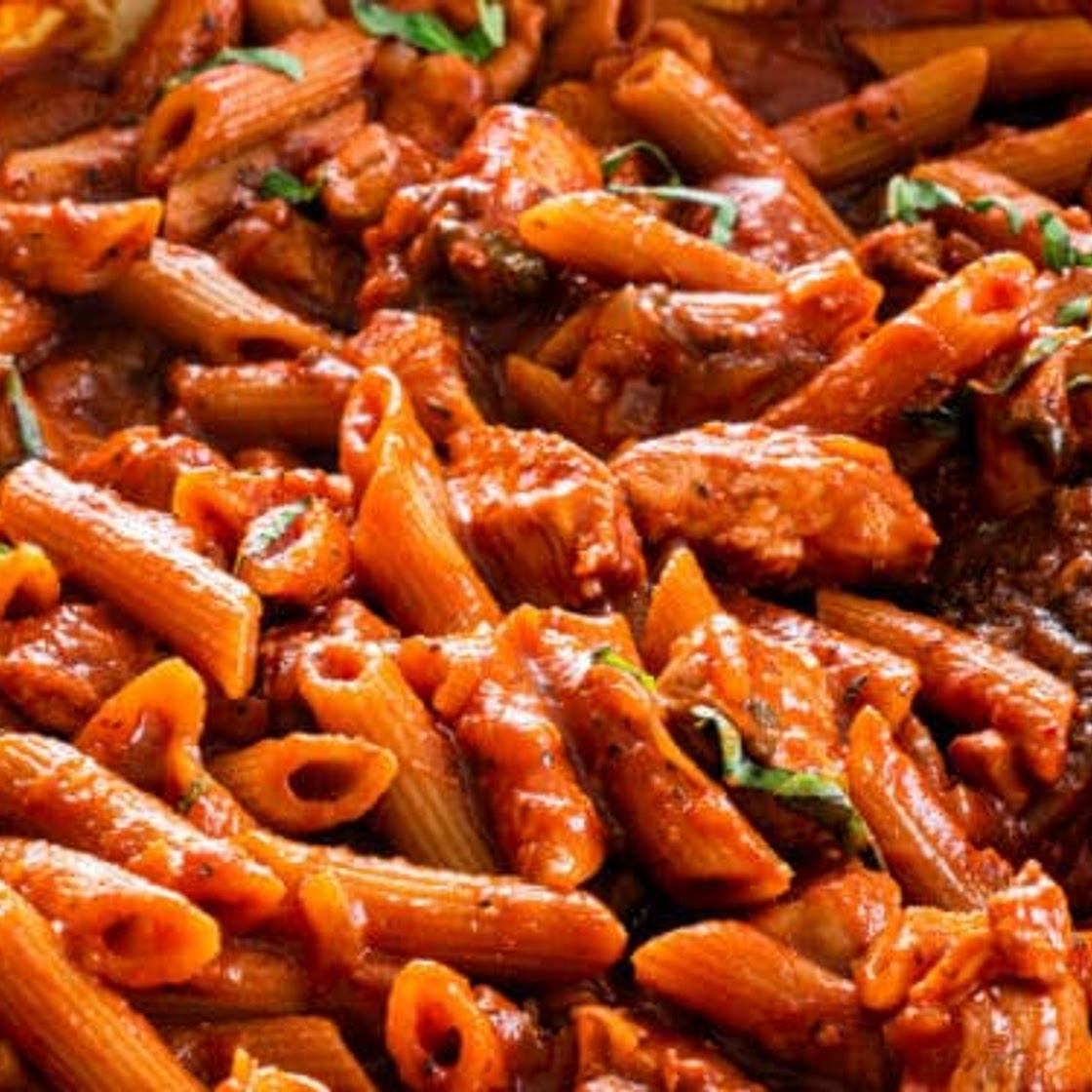 Chicken Penne Arrabbiata