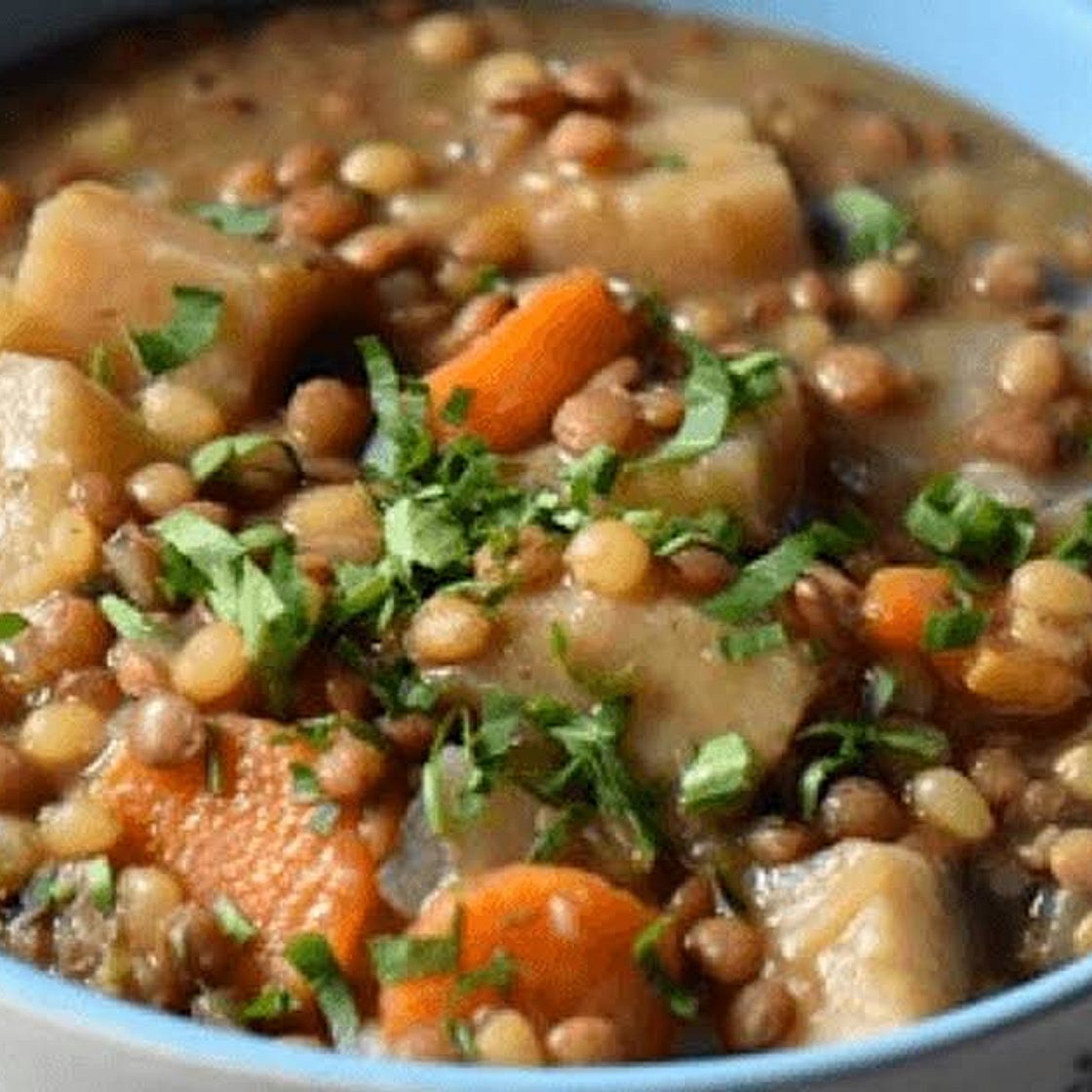 Meal Prep Slow Cooker Lentil Stew Recipe #LoveLentils #getPrepped Recipe | Yummly