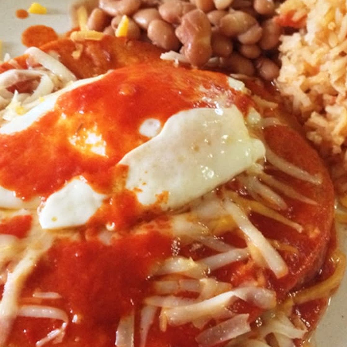 New Mexico Style Enchiladas