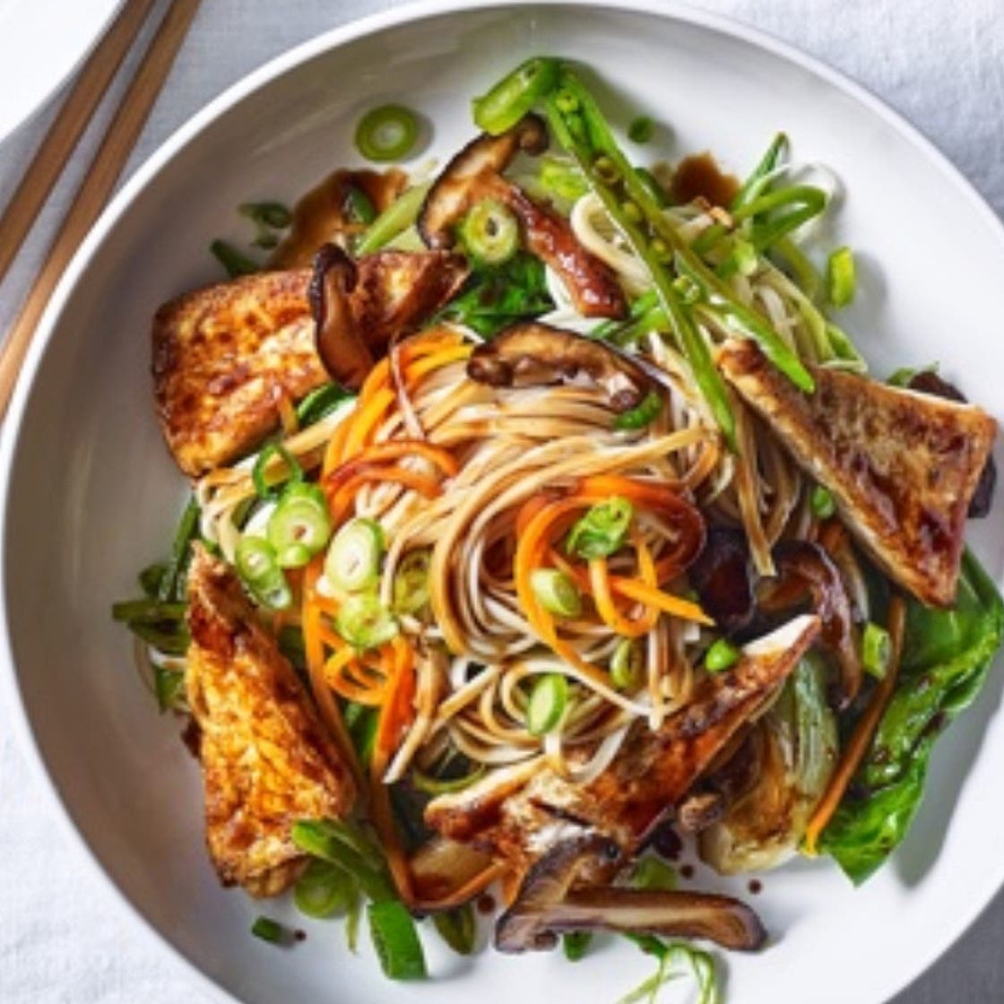 Tofu Chow Mein