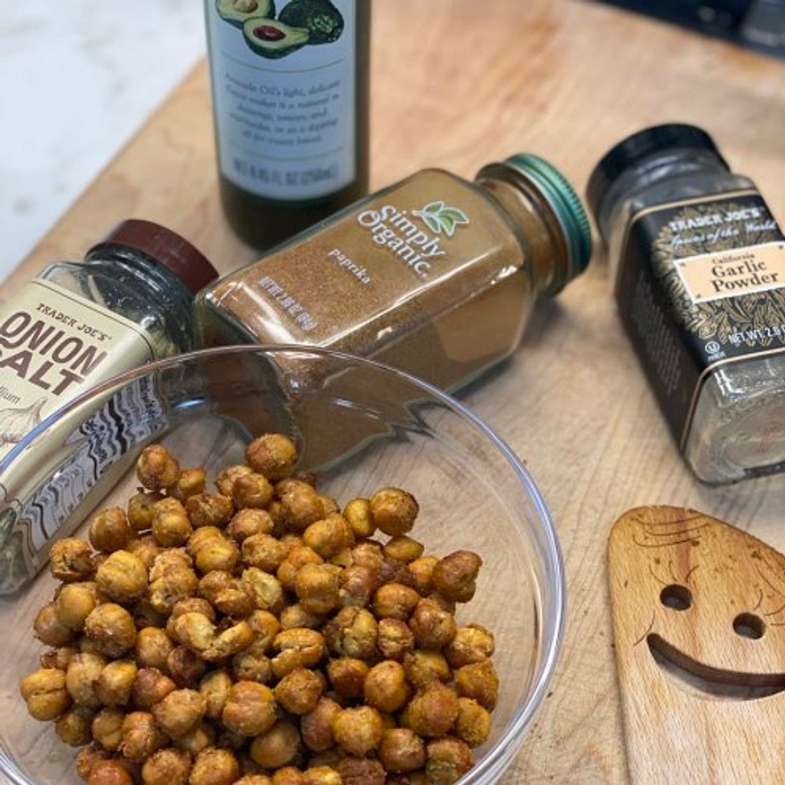 Garbanzo Bean Croutons
