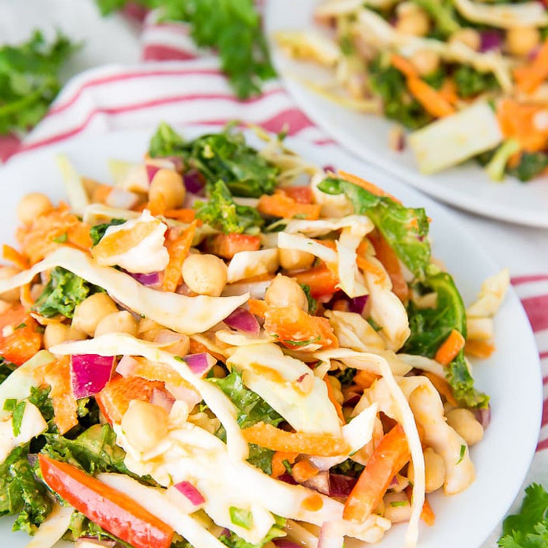 Protein Packed Thai Pasta Salad