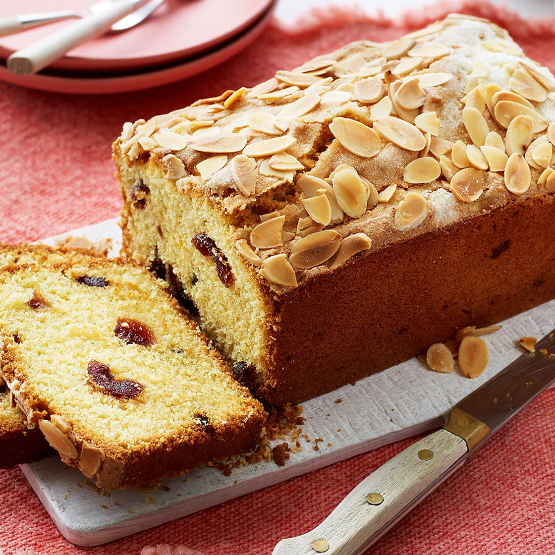 Cherry loaf cake