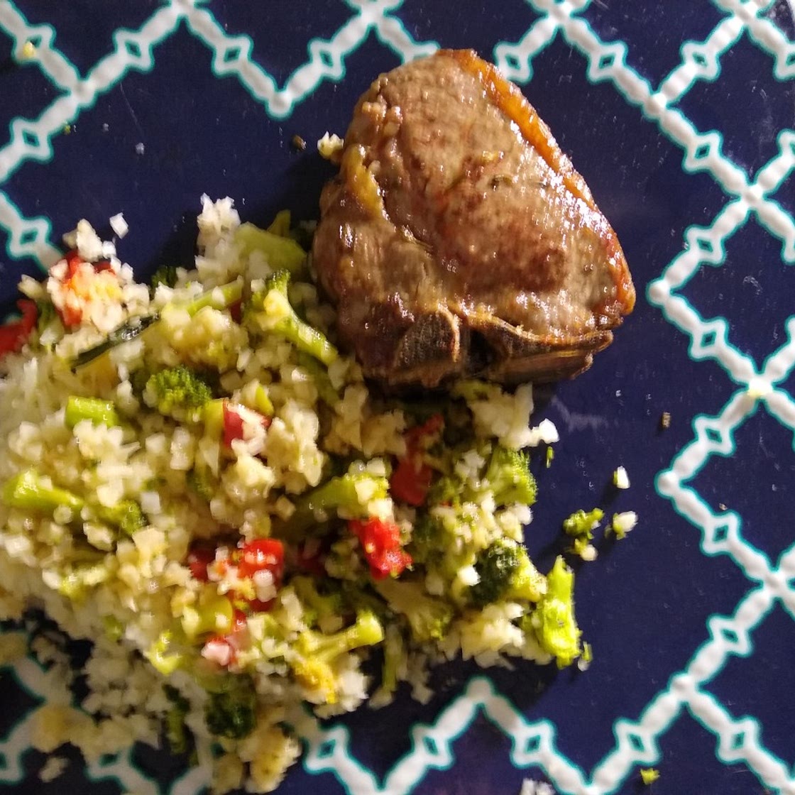 Air Fryer Lamb Loin Chops