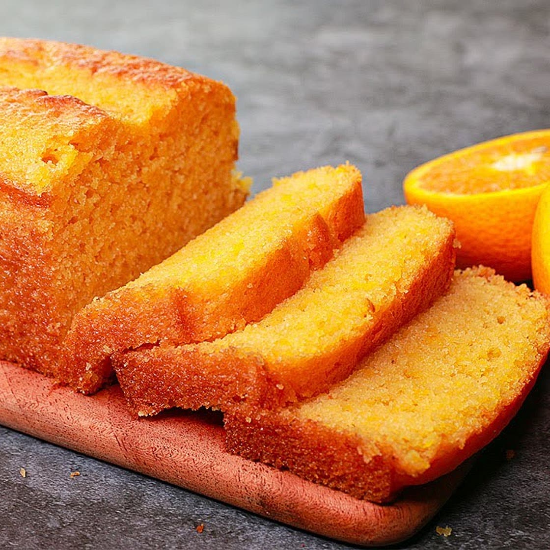 Orange Pound Cake | Tea Time Orange Cake Eggless & Without Oven | Yummy