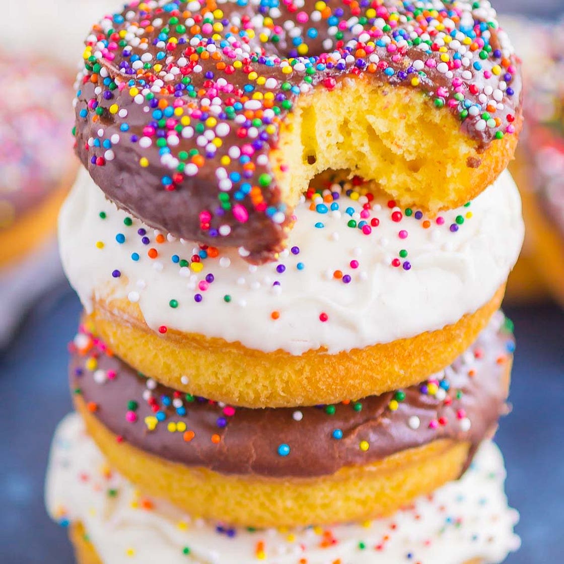 Cake Mix Donuts ( Easy )