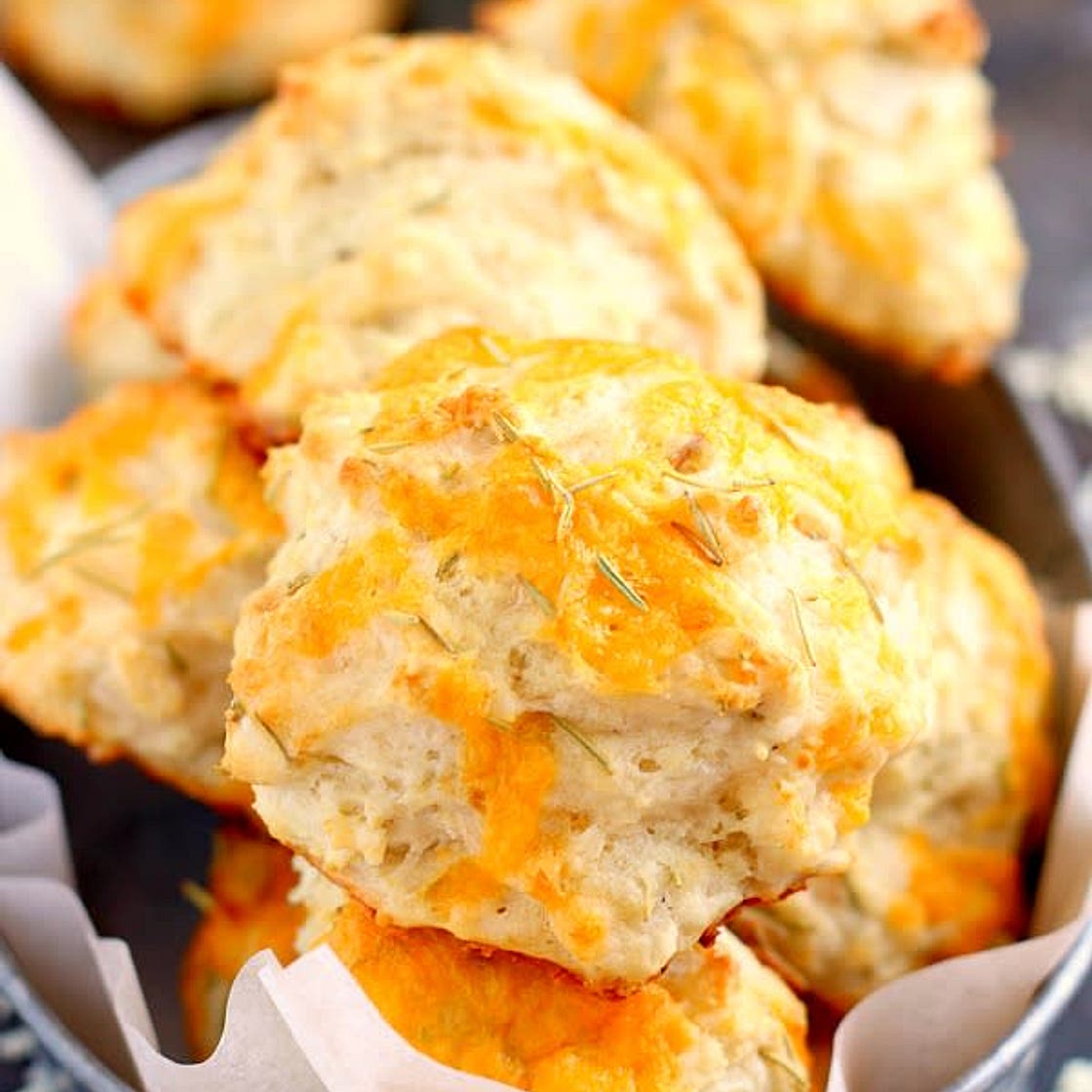 Cheddar Rosemary Biscuits
