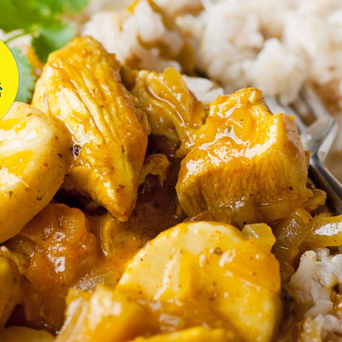 Chicken and banana korma - Change4Life