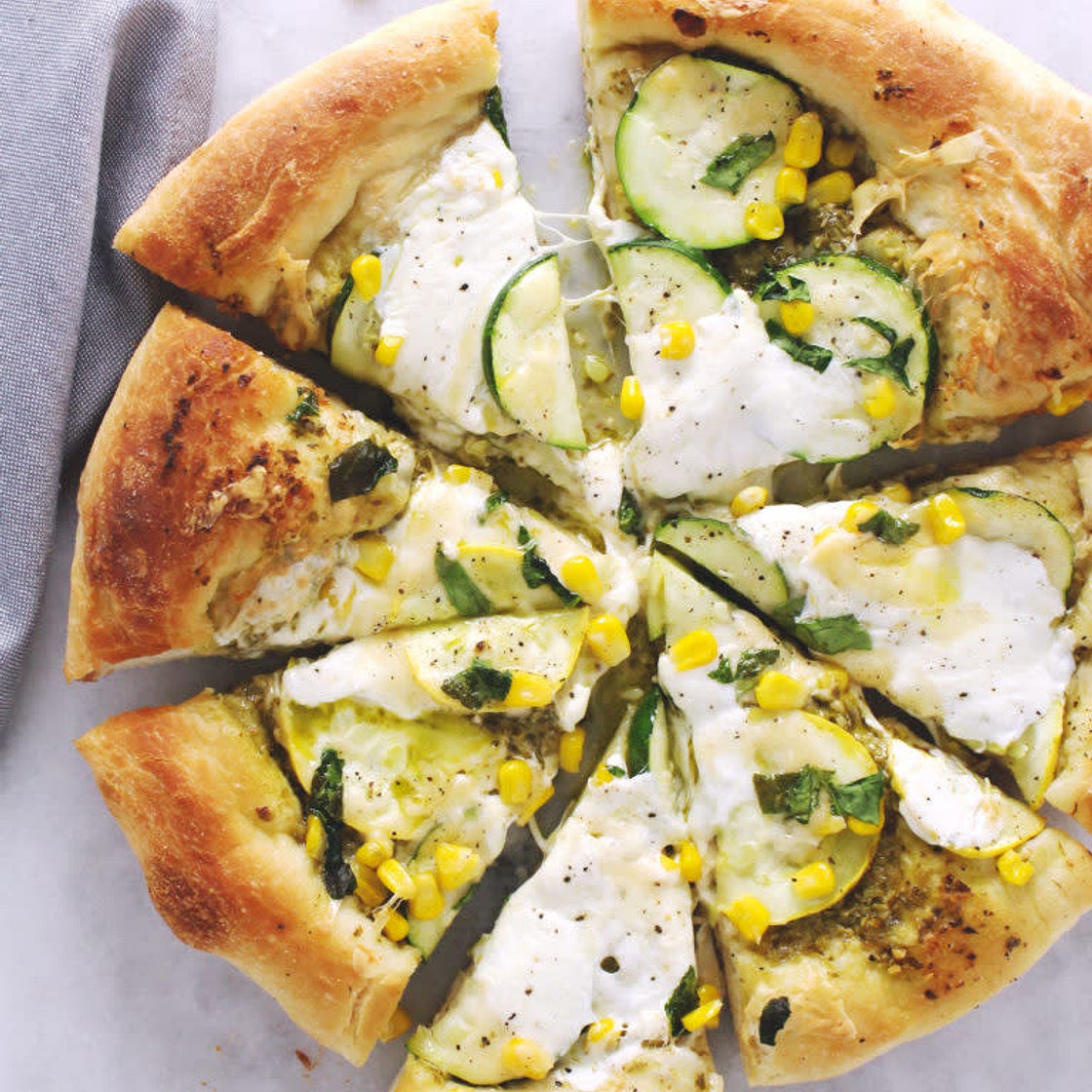 FARMER’S MARKET SKILLET PIZZA