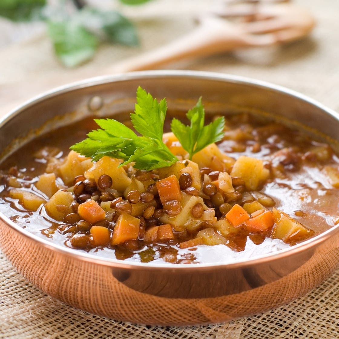 Easy Lentil and Veggie Soup