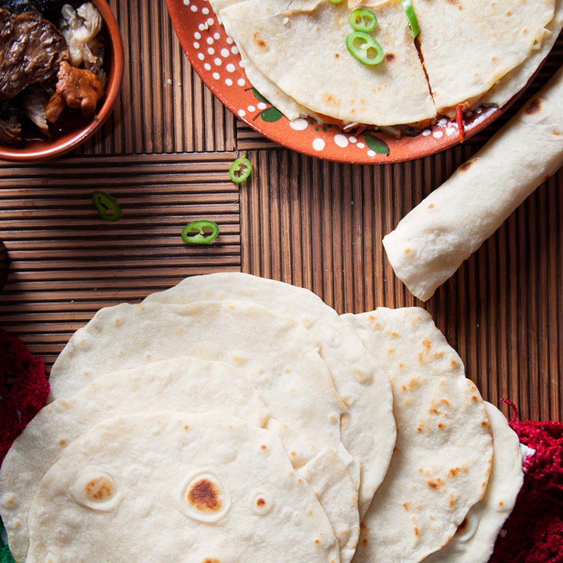 Receta de tortillas de harina