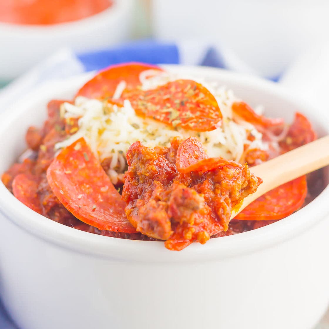 SLOW COOKER PIZZA CHILLI