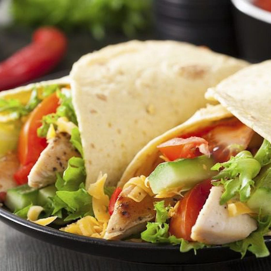 Wrap de pollo