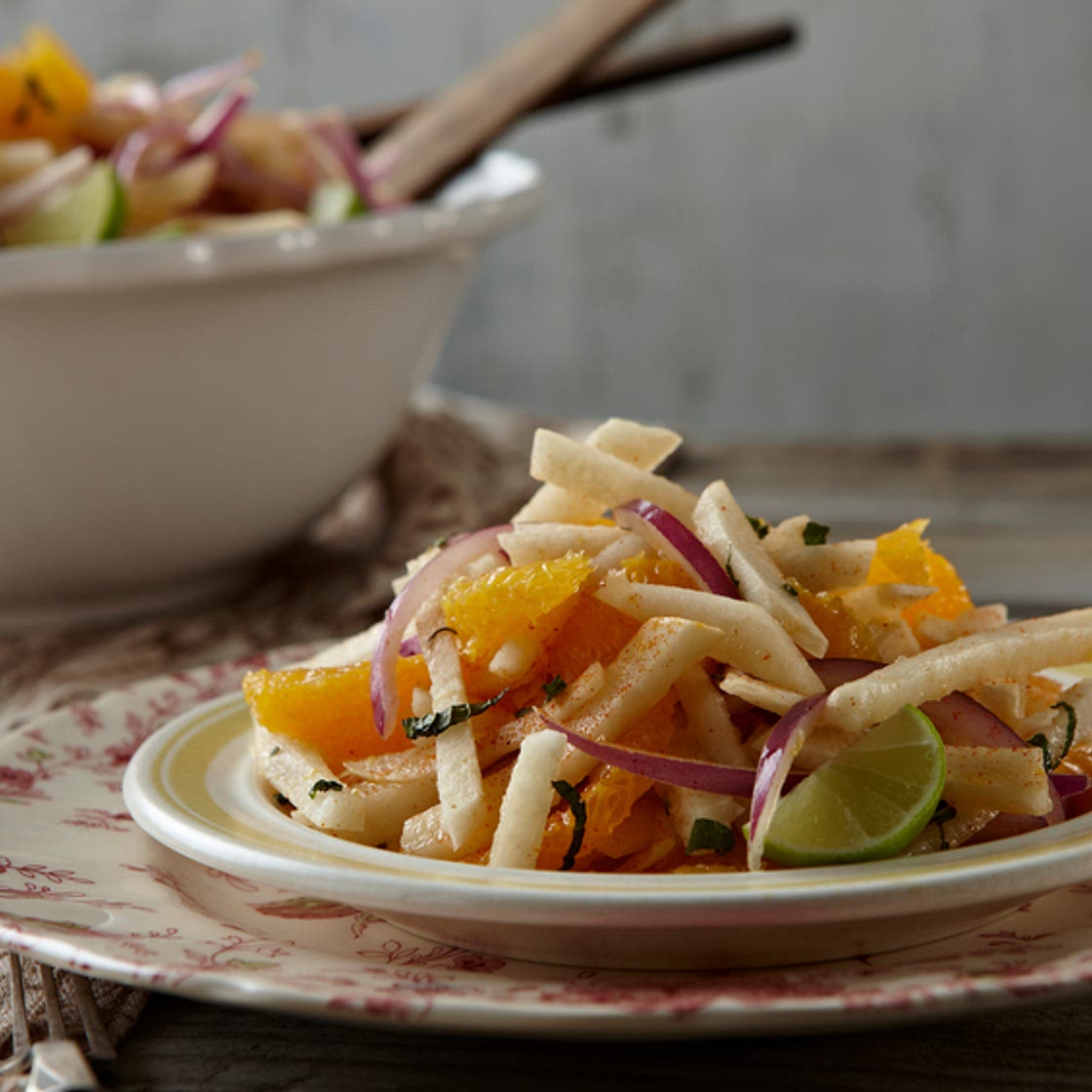 Ceviche de jícama para el antojo playero y vegano