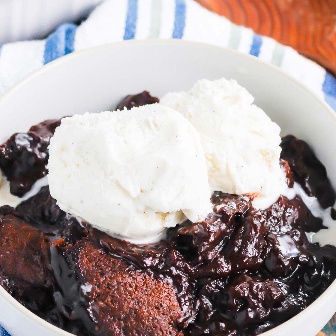 CHOCOLATE COBBLER