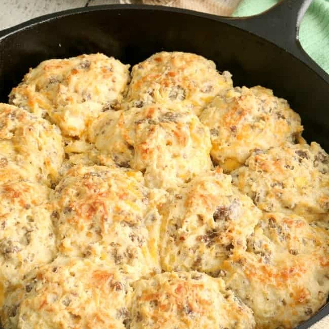 Loaded Breakfast Biscuits