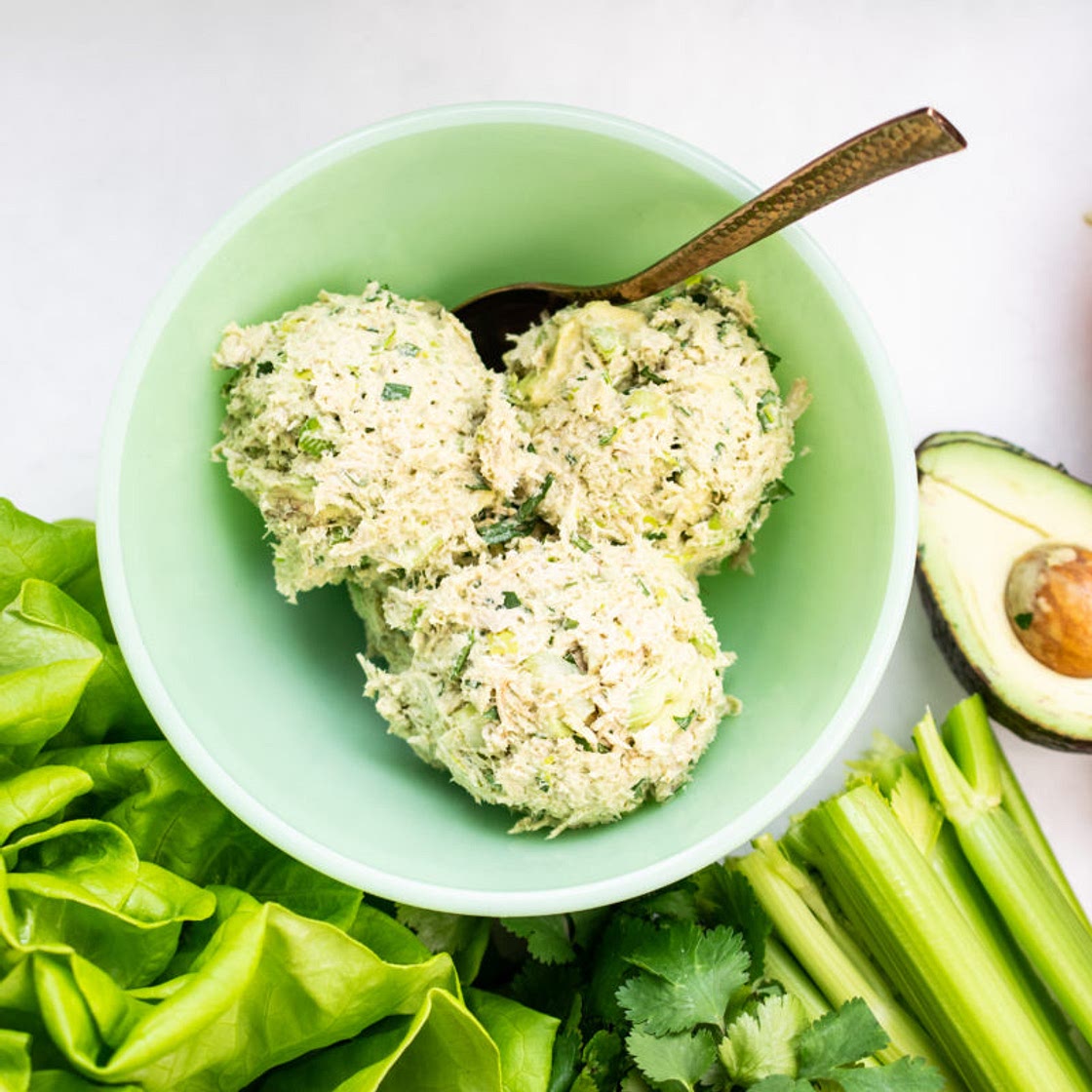 Venezuelan keto chicken salad