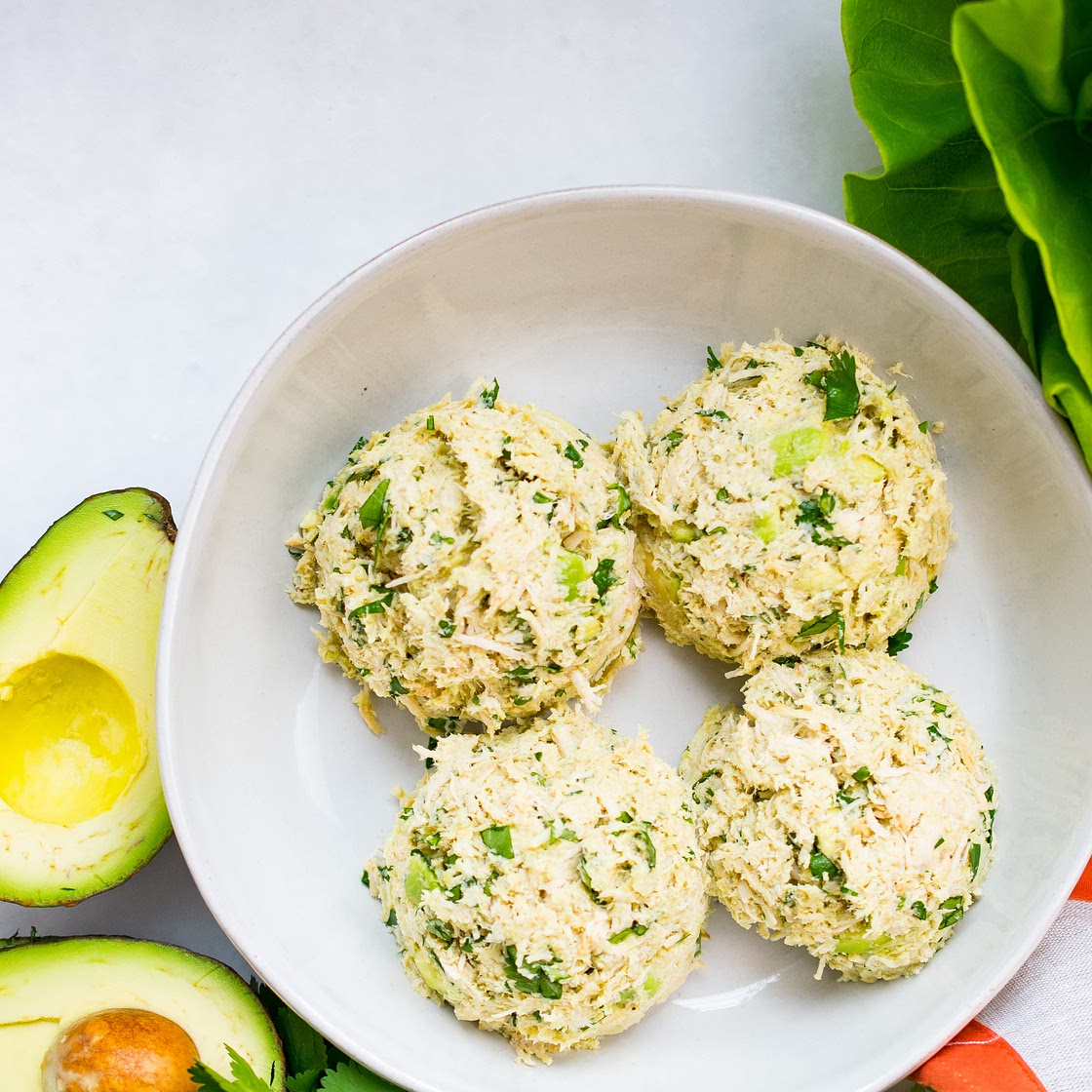Venezuelan keto chicken salad