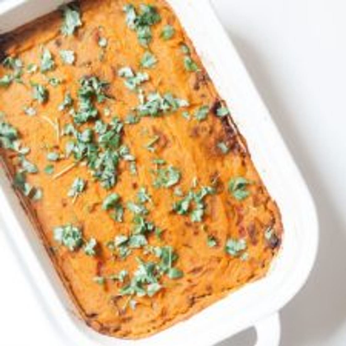 Moroccan Shepherd's Pie with Sweet Potato