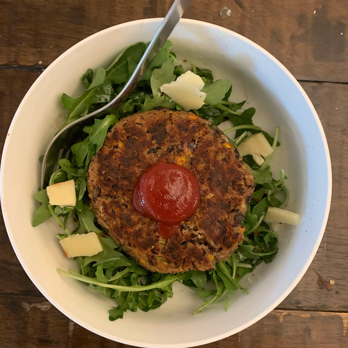 Homemade Black Bean Veggie Burgers