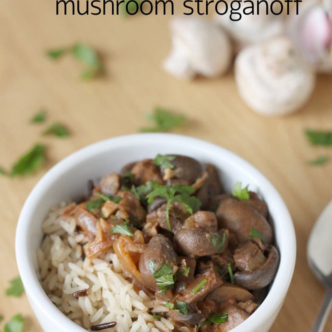 Crock-Pot mushroom stroganoff