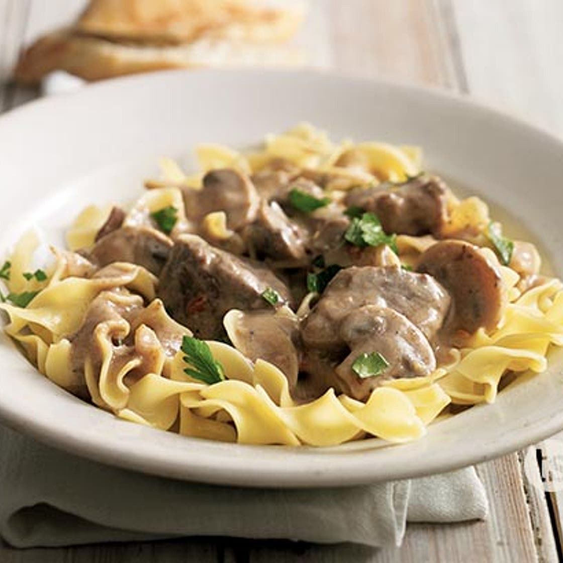 Simple Beef Stroganoff Recipe