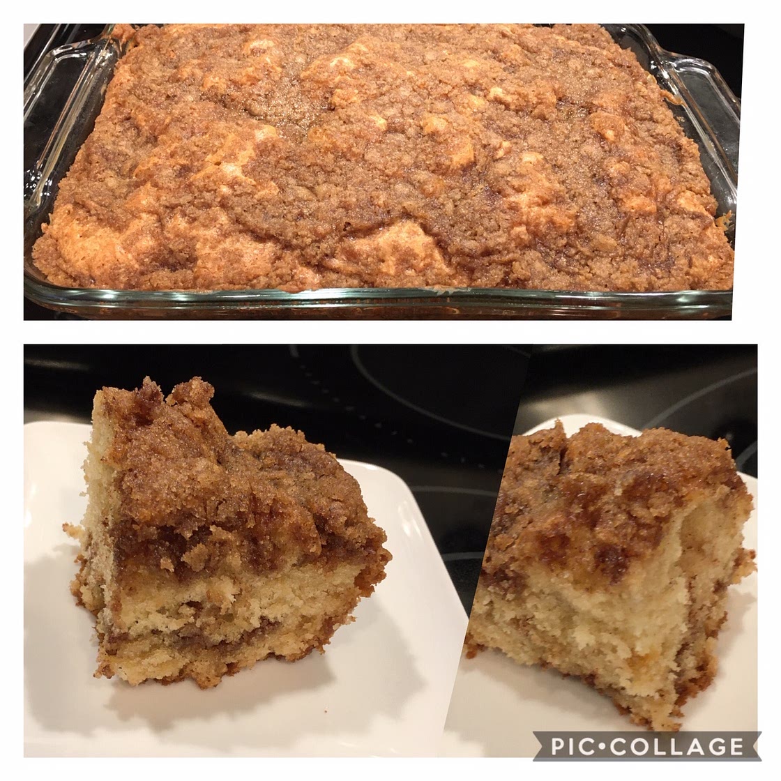 Pecan Sour Cream Coffee Cake