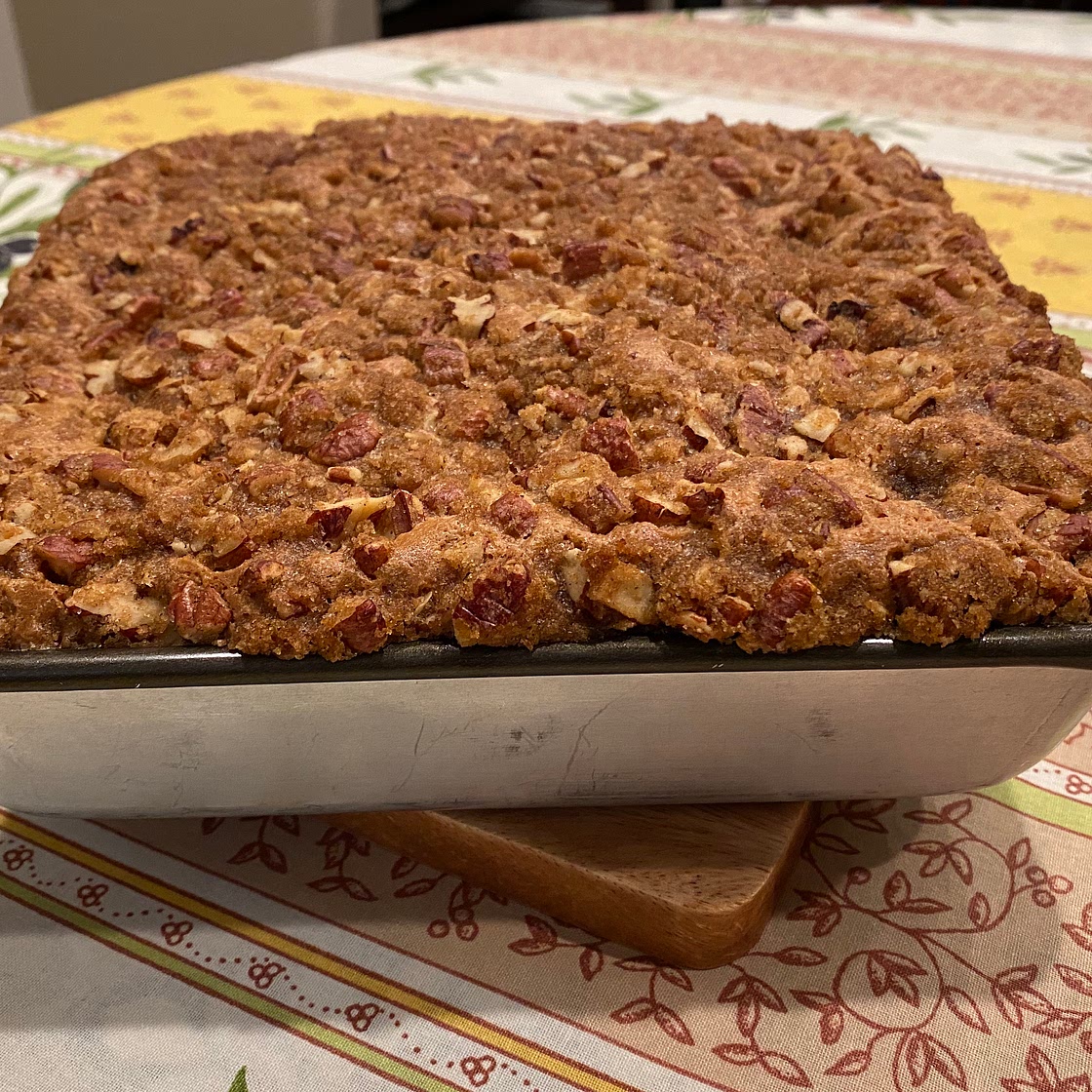 Pecan Sour Cream Coffee Cake
