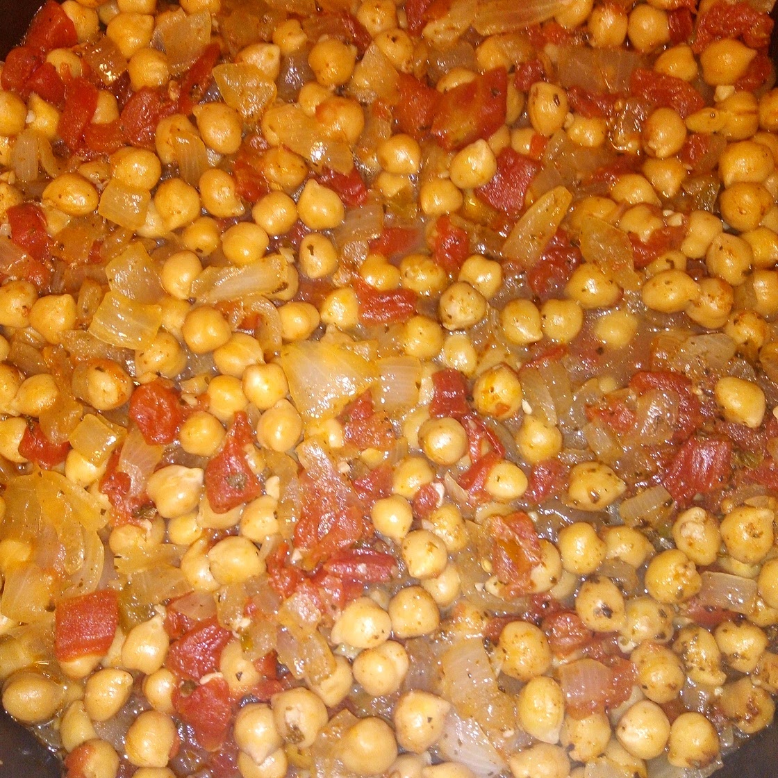 Southwestern Spiced Garbanzos