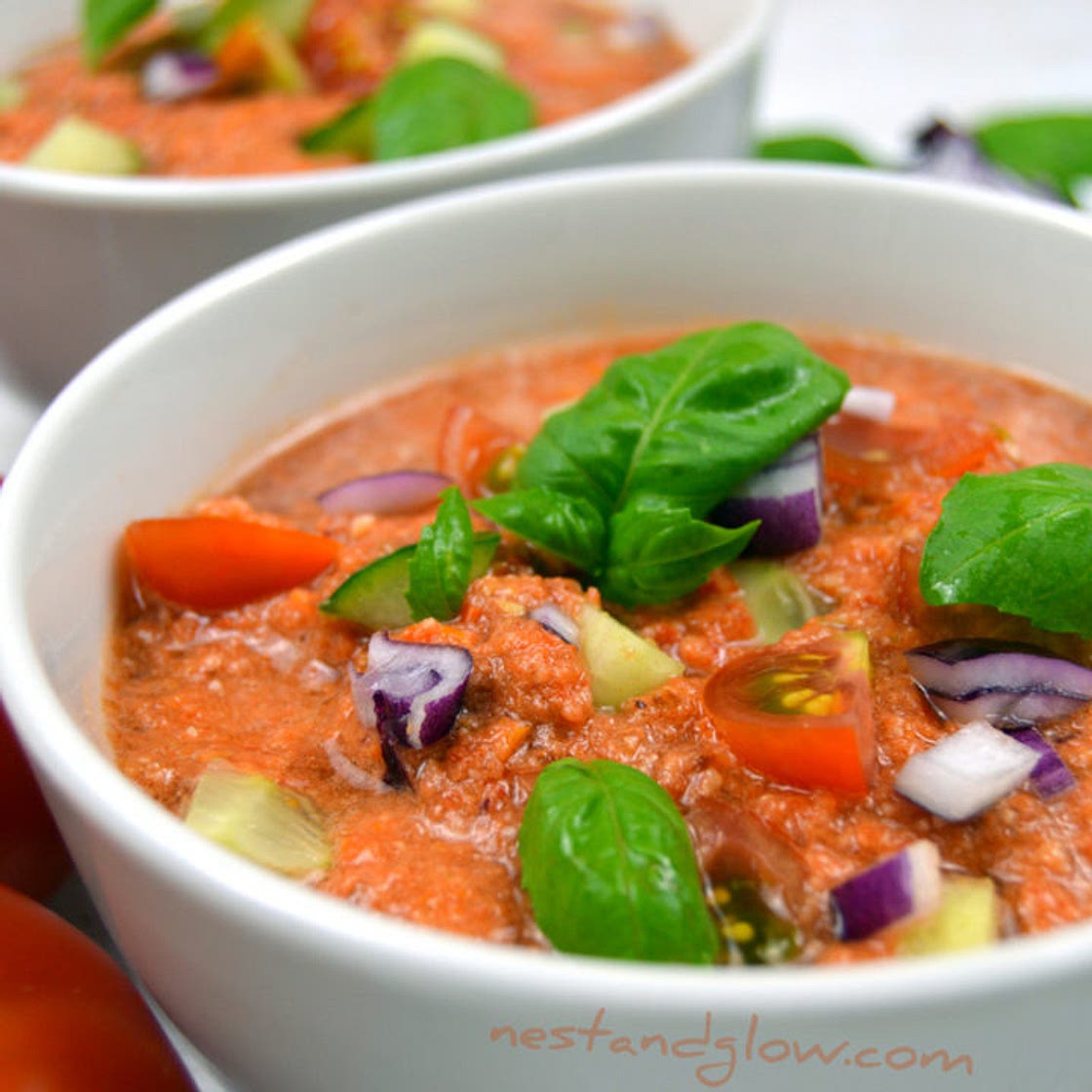 Raw Vegan Tomato Gazpacho