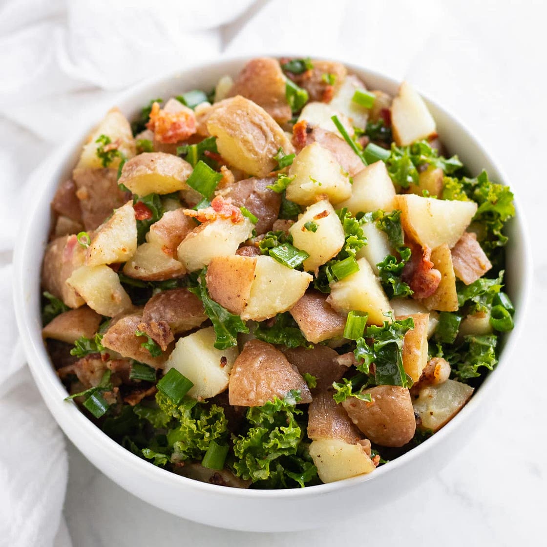 Low FODMAP German-inspired Potato Salad