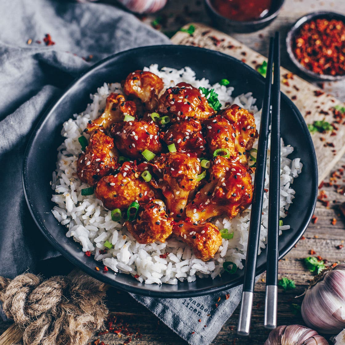 Barbecue Blumenkohl Wings (vegan + glutenfrei)