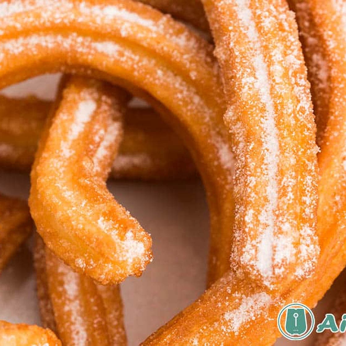 Air Fryer Churros with Chocolate Dipping Sauce Recipe