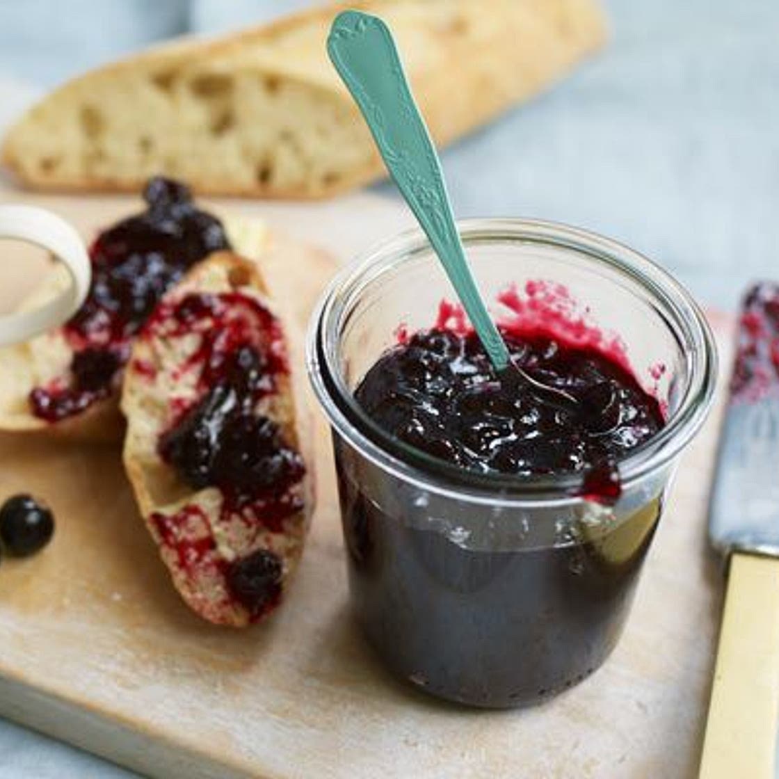 Blackcurrant jam
