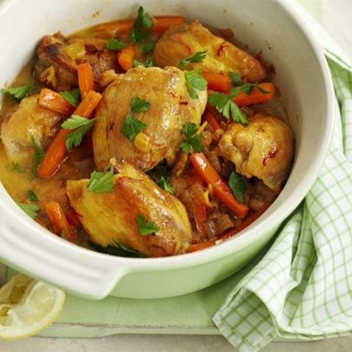 Easy chicken tagine
