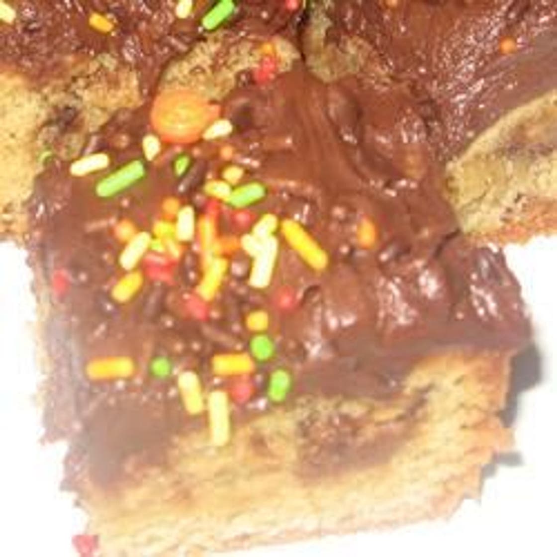 Chewy Peanut Butter Brownies