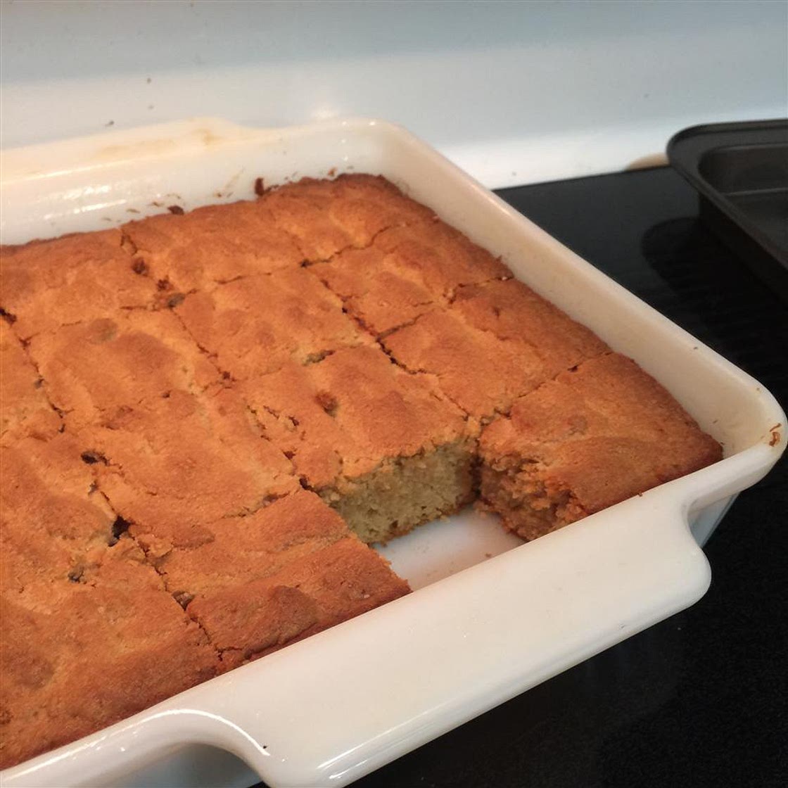 Chewy Peanut Butter Brownies