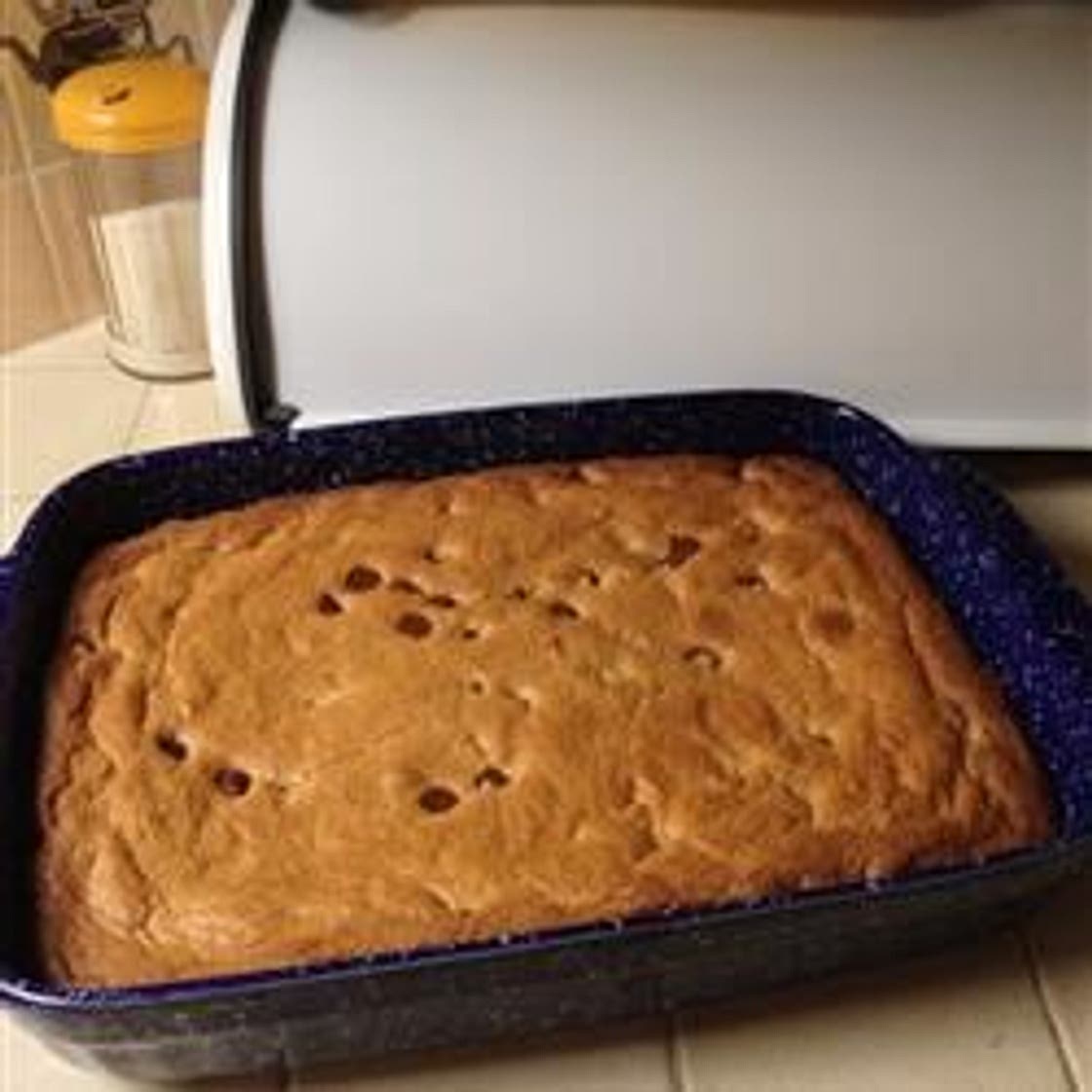 Chewy Peanut Butter Brownies