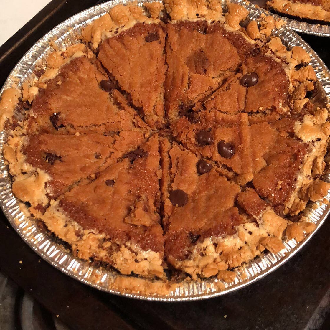 Chewy Peanut Butter Brownies