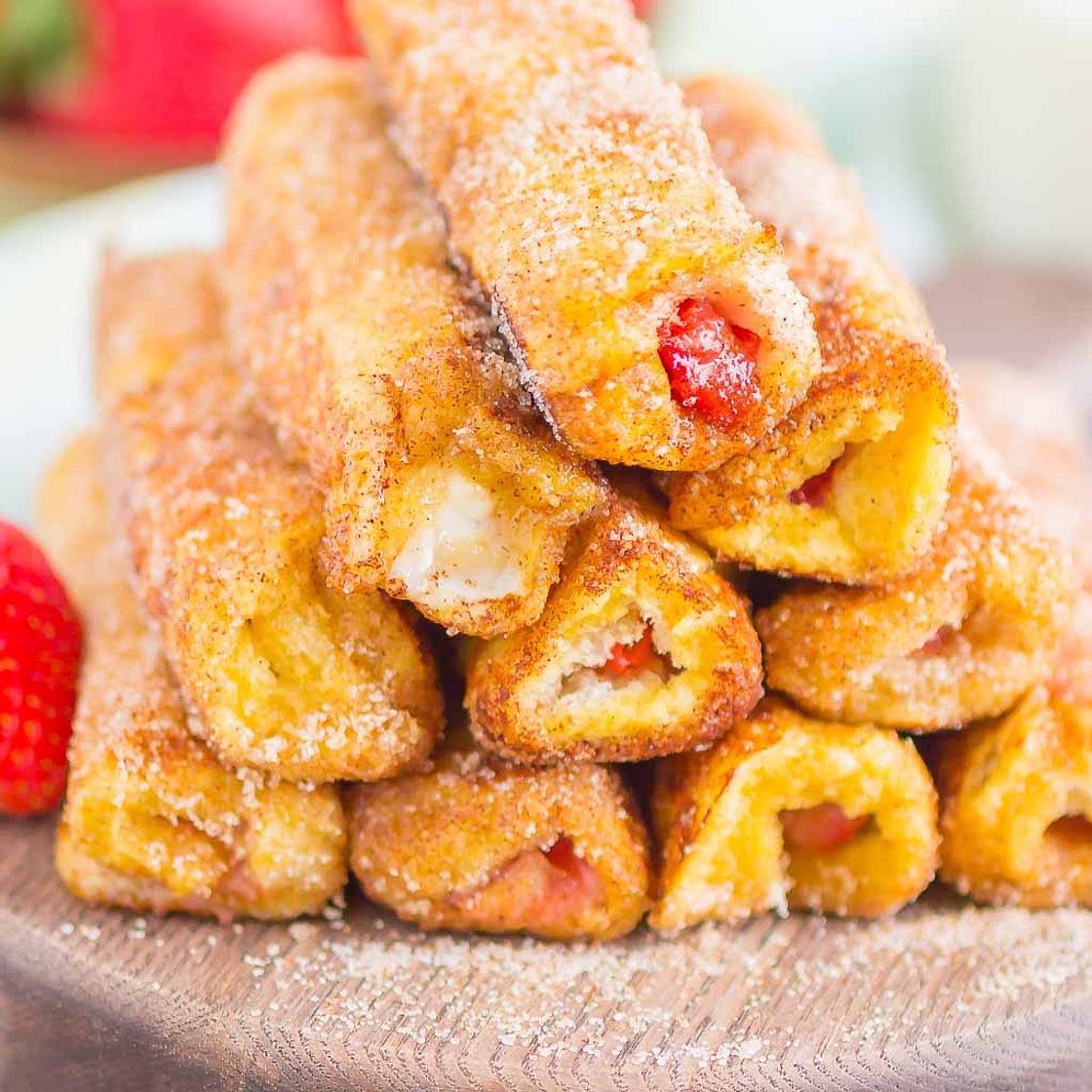 FRENCH TOAST ROLL UPS