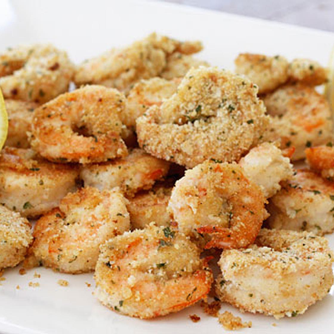 Healthy Breaded Shrimp