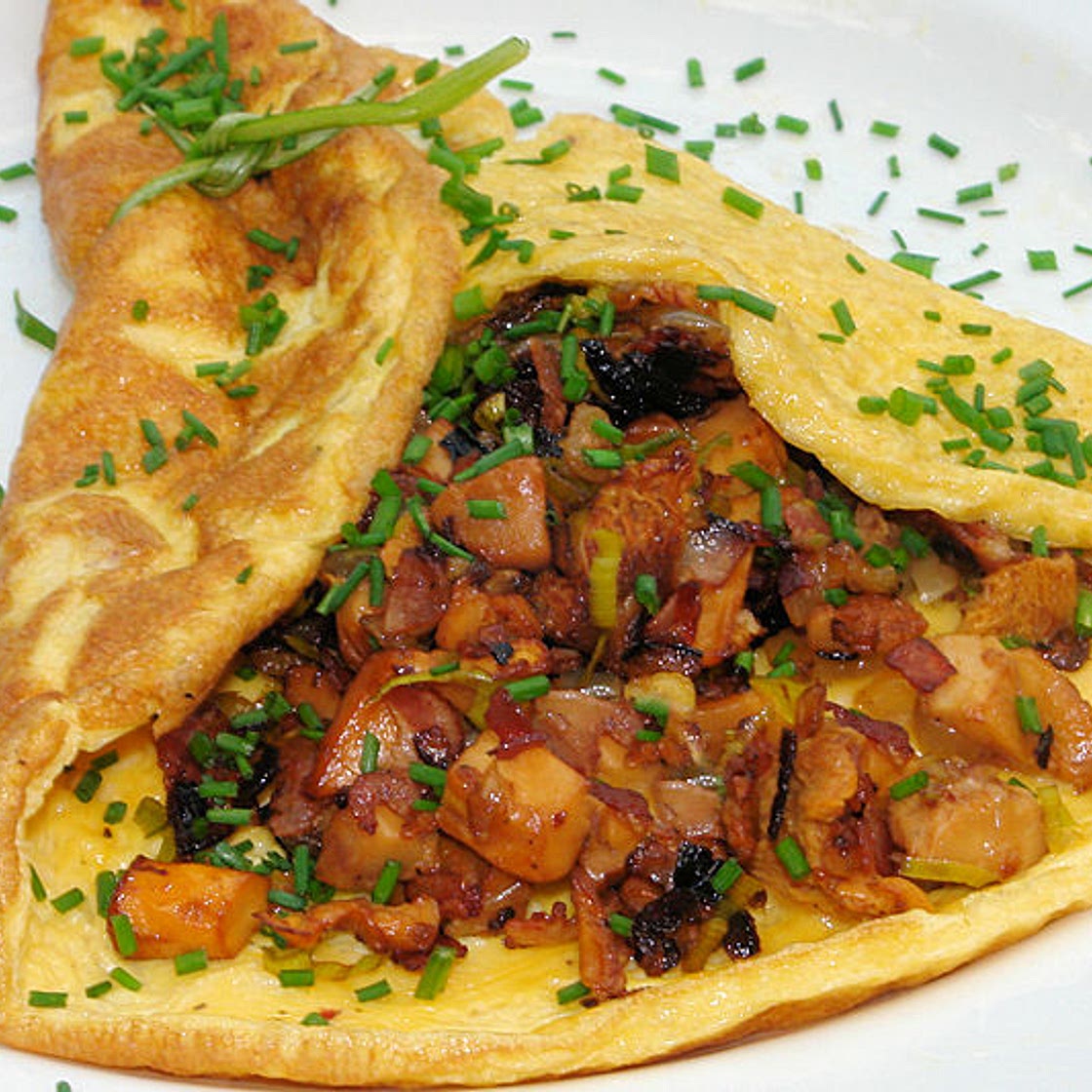 Pilz-Pfannkuchen