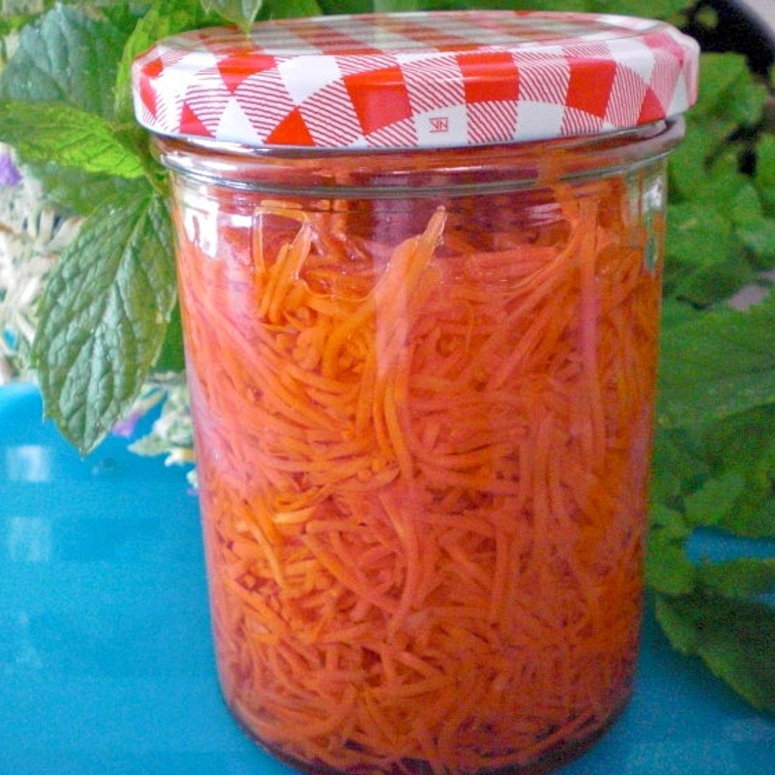 Eingemachter Möhrensalat