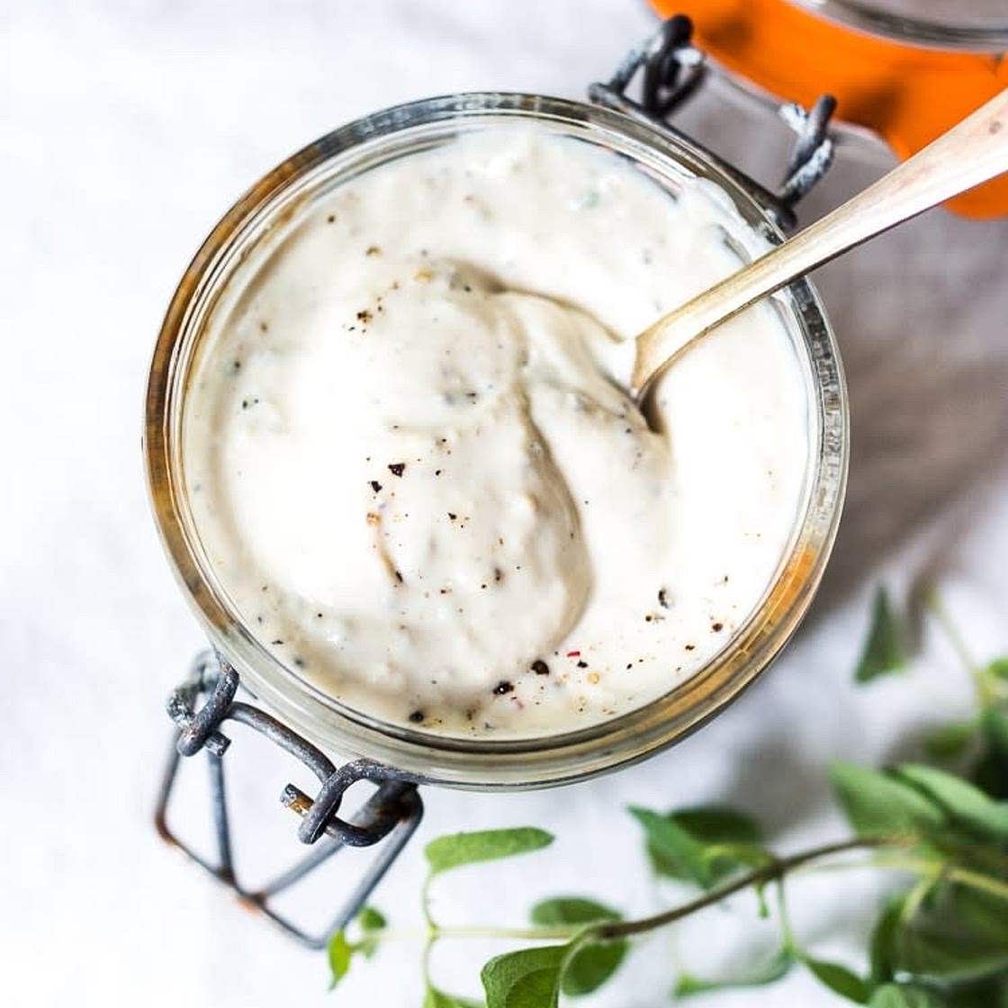 60 calorie Vegan Ranch Dressing 